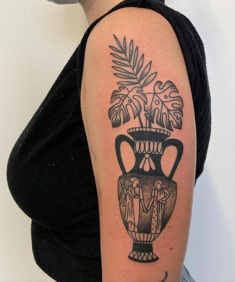 30 Elegant Pottery Tattoos You Must Try