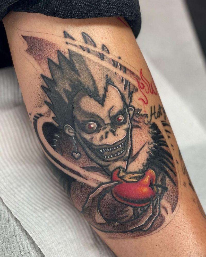 30 Unique Ryuk Tattoos to Inspire You