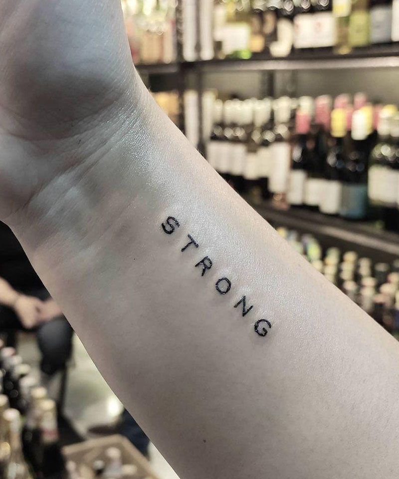 30 Pretty Strong Tattoos Give You Courage