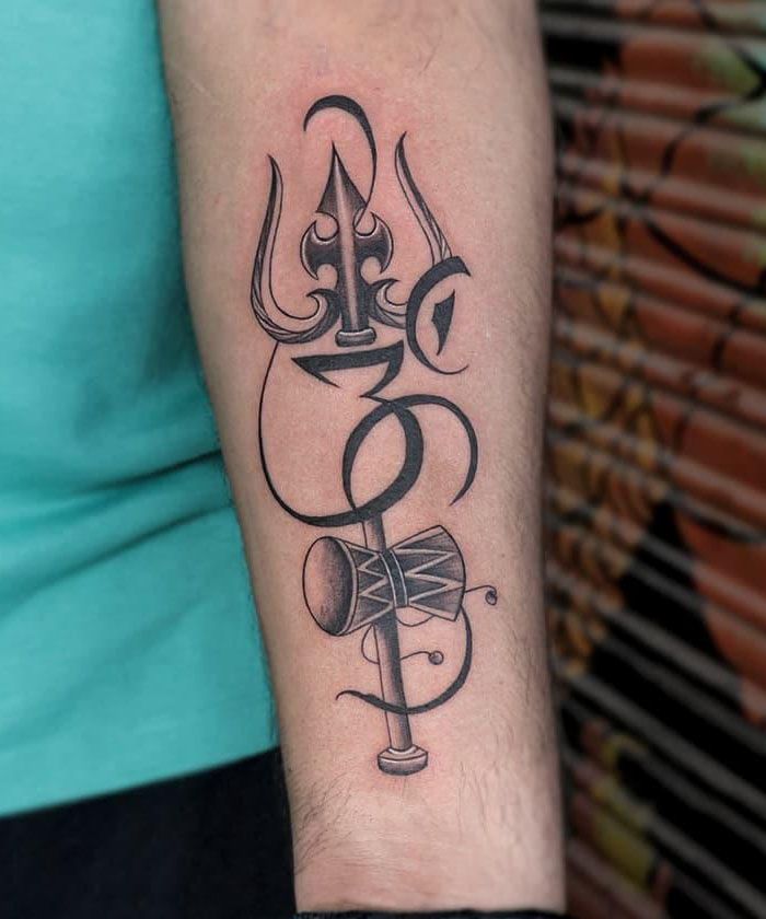 30 Unique Trishul Tattoos For Your Inspiration