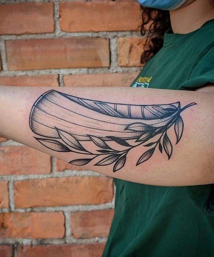 30 Unique Canoe Tattoos You Will Love