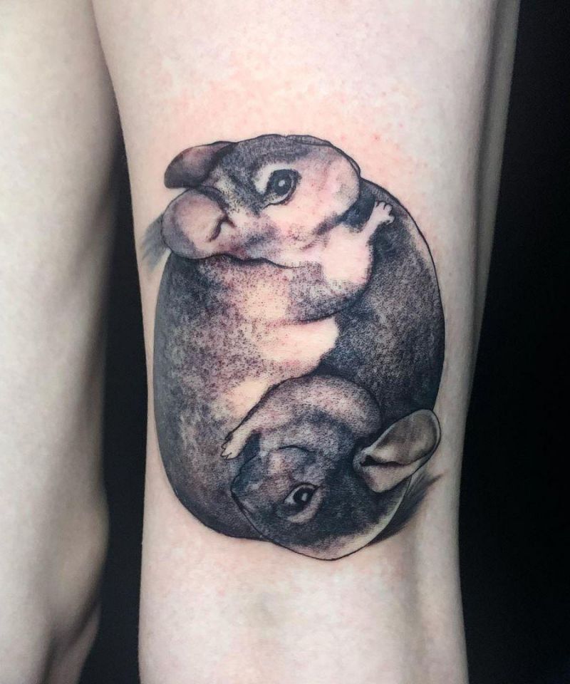 30 Cute Chinchilla Tattoos You Must Try