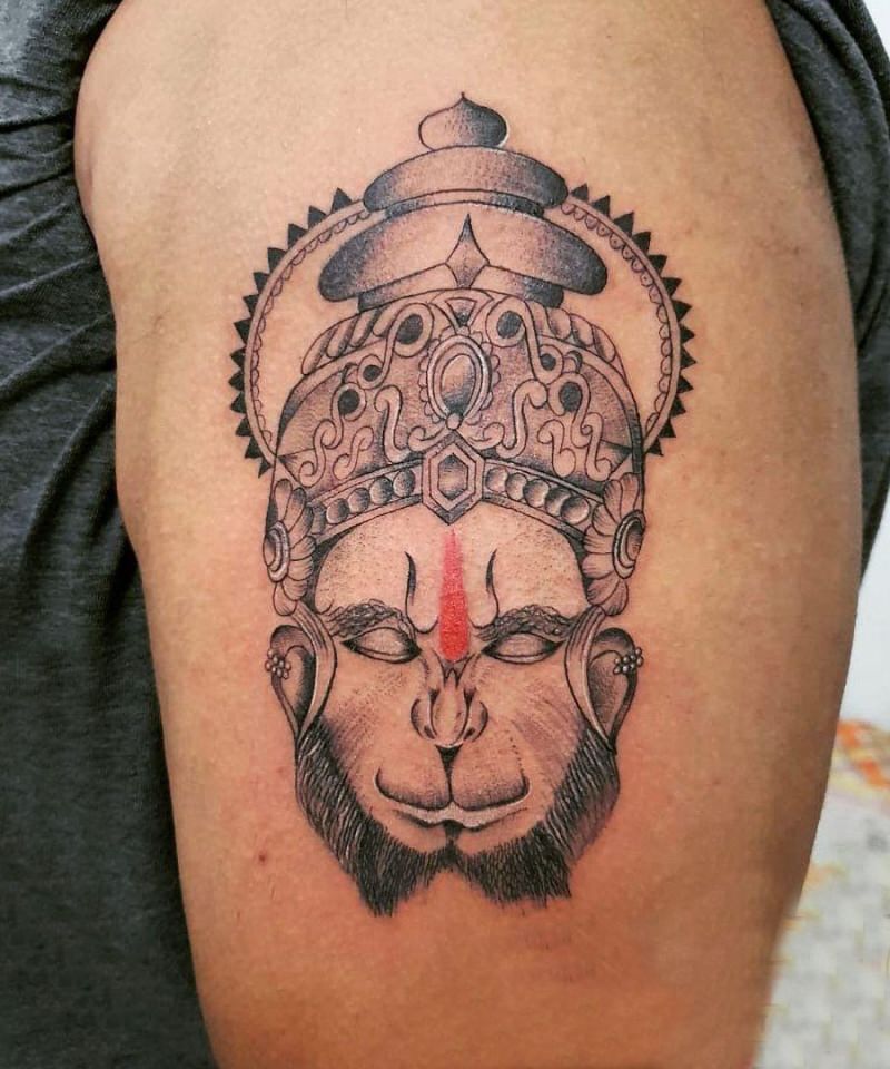 30 Unique Hanuman Tattoos You Must Love