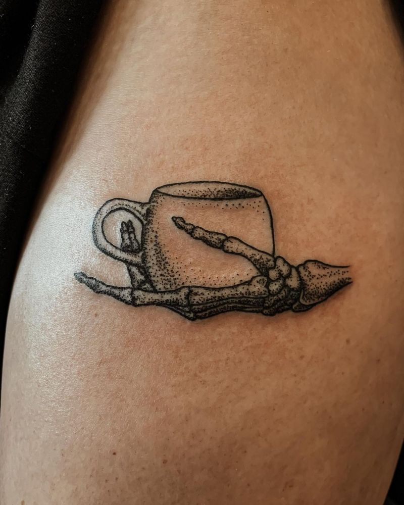 30 Unique Mug Tattoos You Must Love