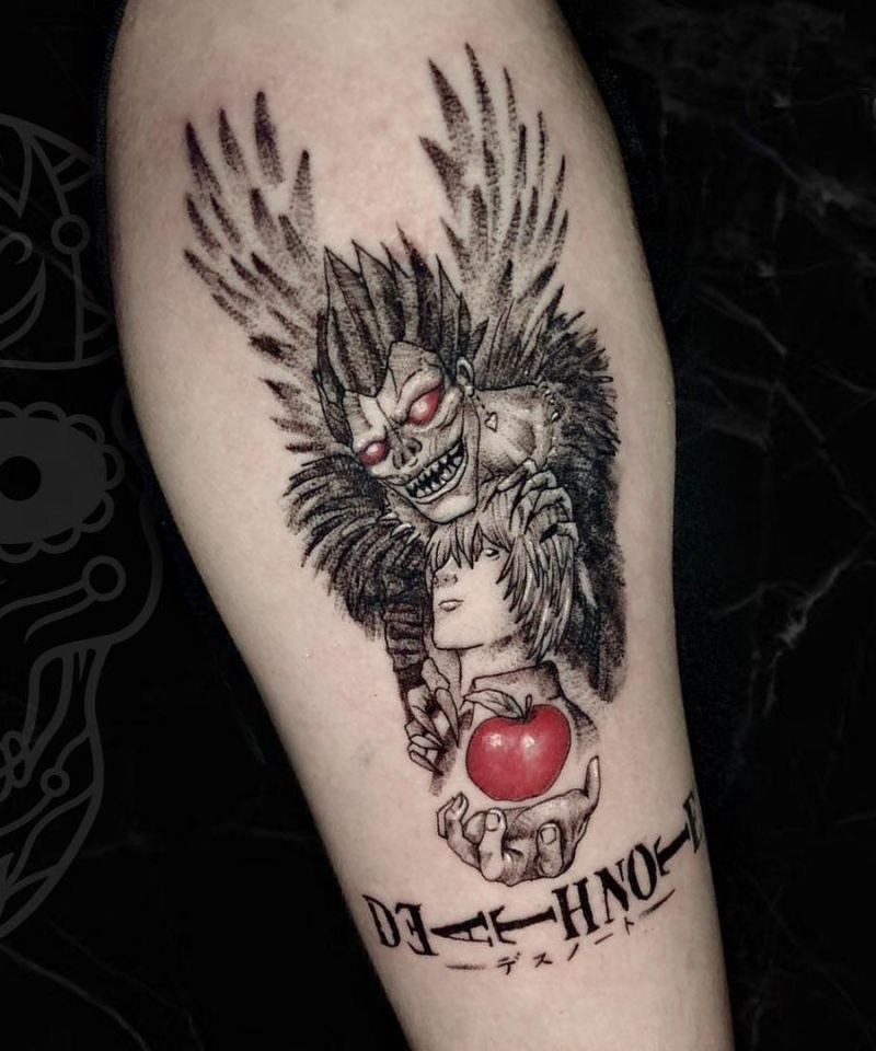 30 Unique Ryuk Tattoos to Inspire You