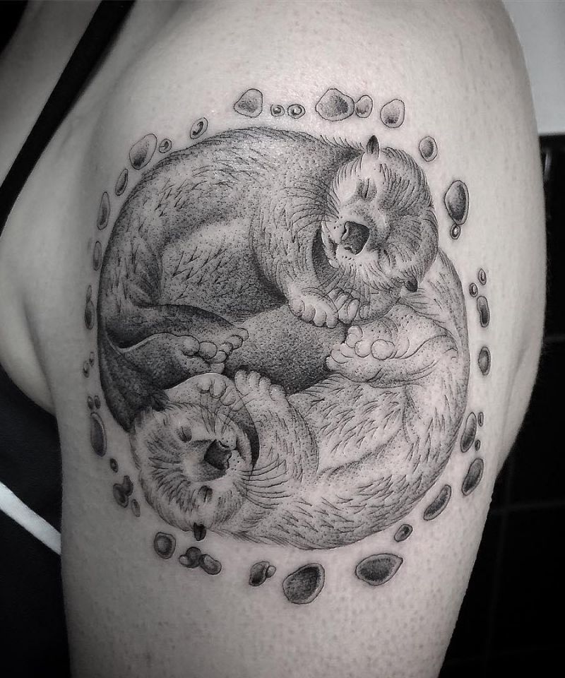 30 Cute Sea Otter Tattoos You Must Love