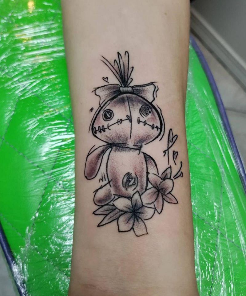 30 Unique Voodoo Doll Tattoos For Your Inspiration