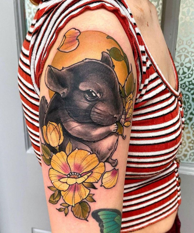 30 Cute Chinchilla Tattoos You Must Try