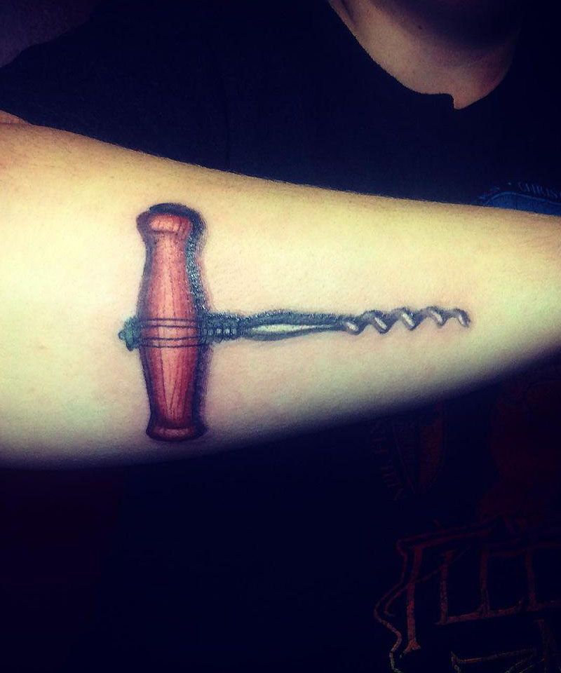 30 Unique Corkscrew Tattoos You Must Try