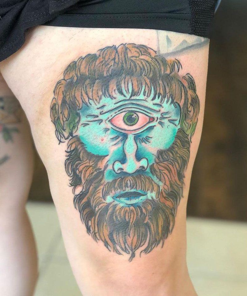 30 Unique Cyclops Tattoos For Your Inspiration