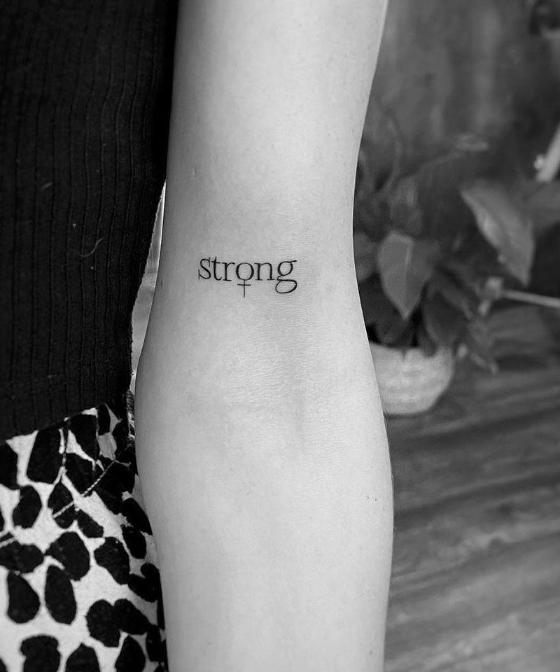 30 Pretty Strong Tattoos Give You Courage