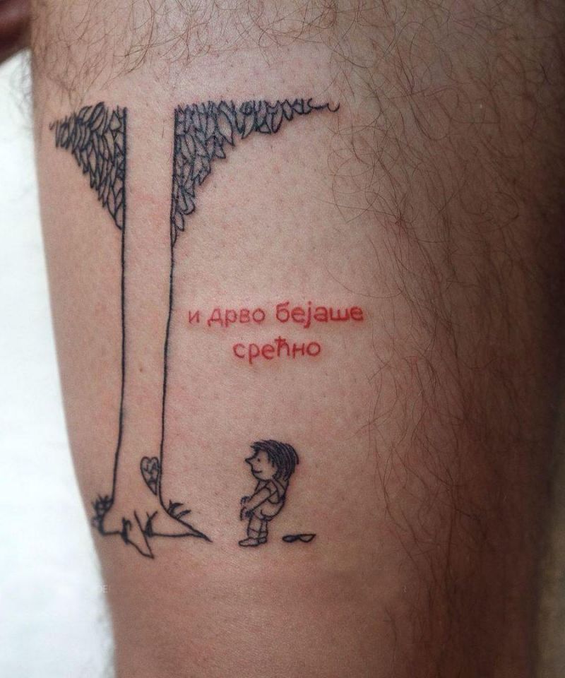 30 Unique The Giving Tree Tattoos to Inspire You