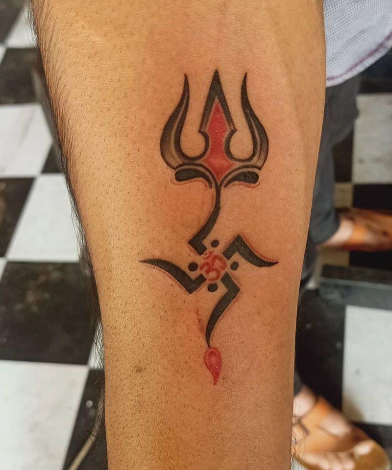 30 Unique Trishul Tattoos For Your Inspiration