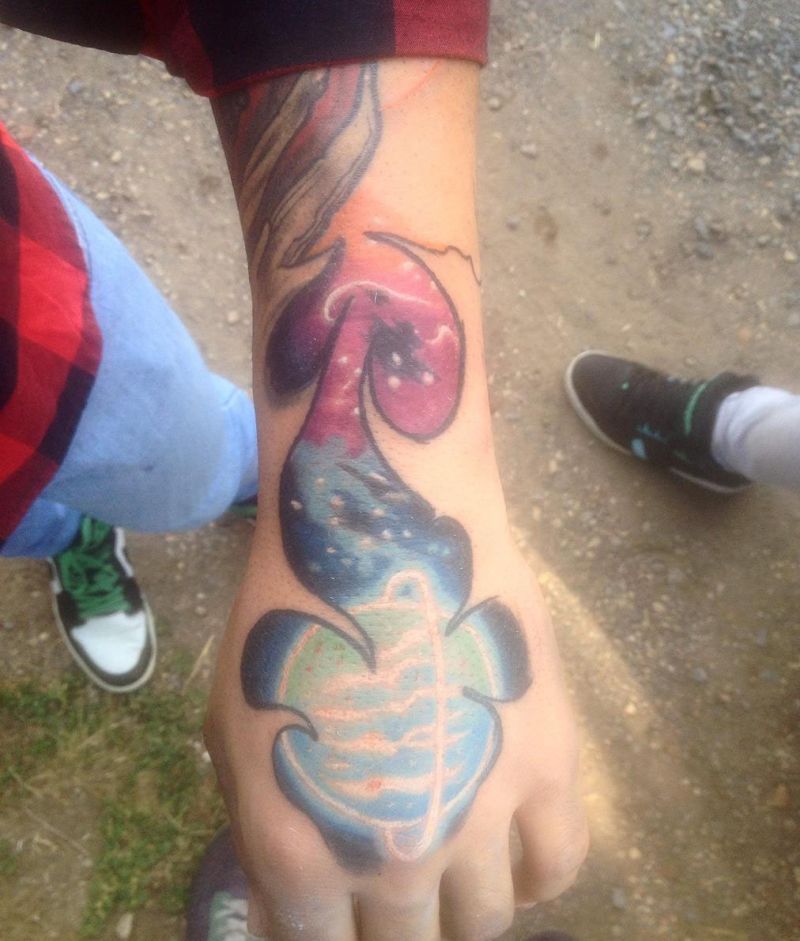 30 Pretty Uranus Tattoos You Will Love