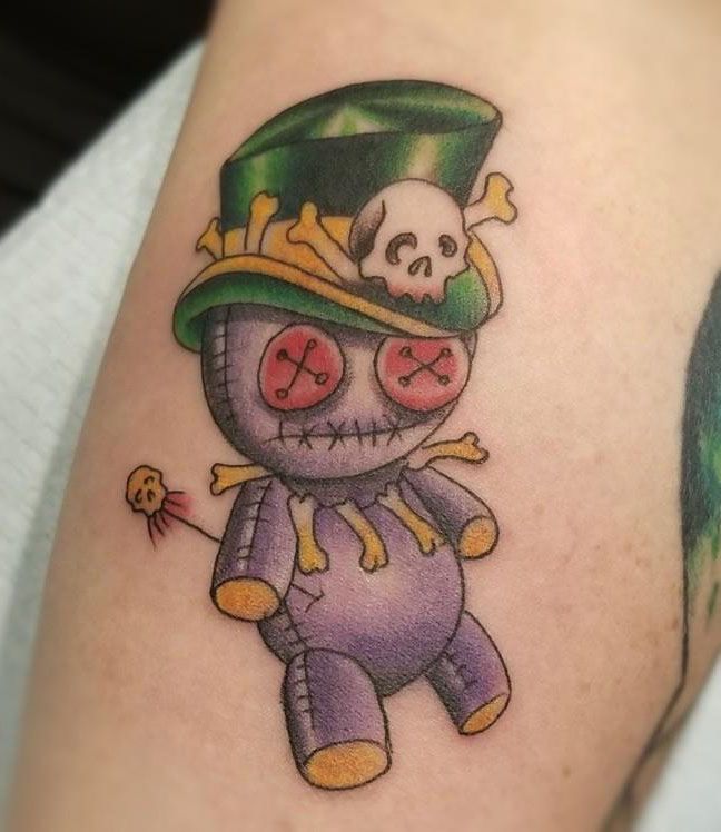 30 Unique Voodoo Doll Tattoos For Your Inspiration