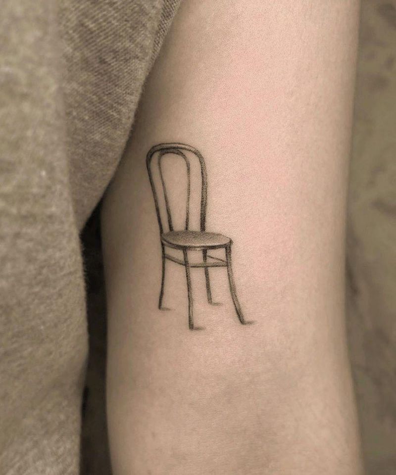 30 Unique Chair Tattoos You Must Love