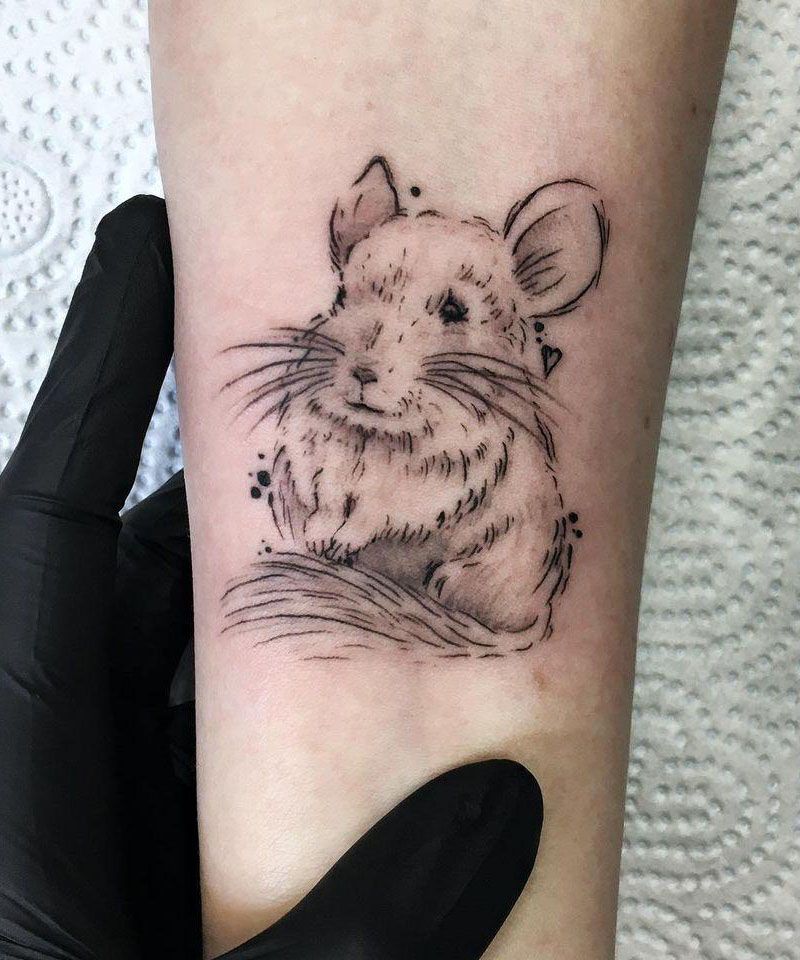 30 Cute Chinchilla Tattoos You Must Try