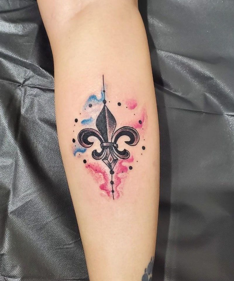 30 Pretty Fleur De Lis Tattoos You Must Love