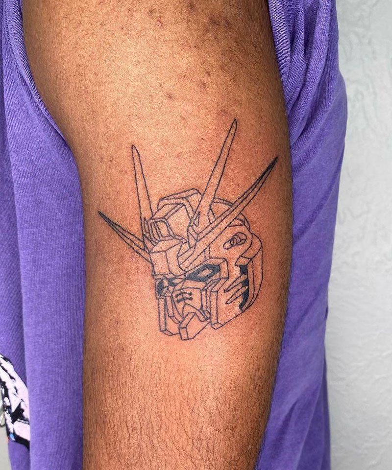 30 Exciting Gundam Tattoos for Your Inspiration