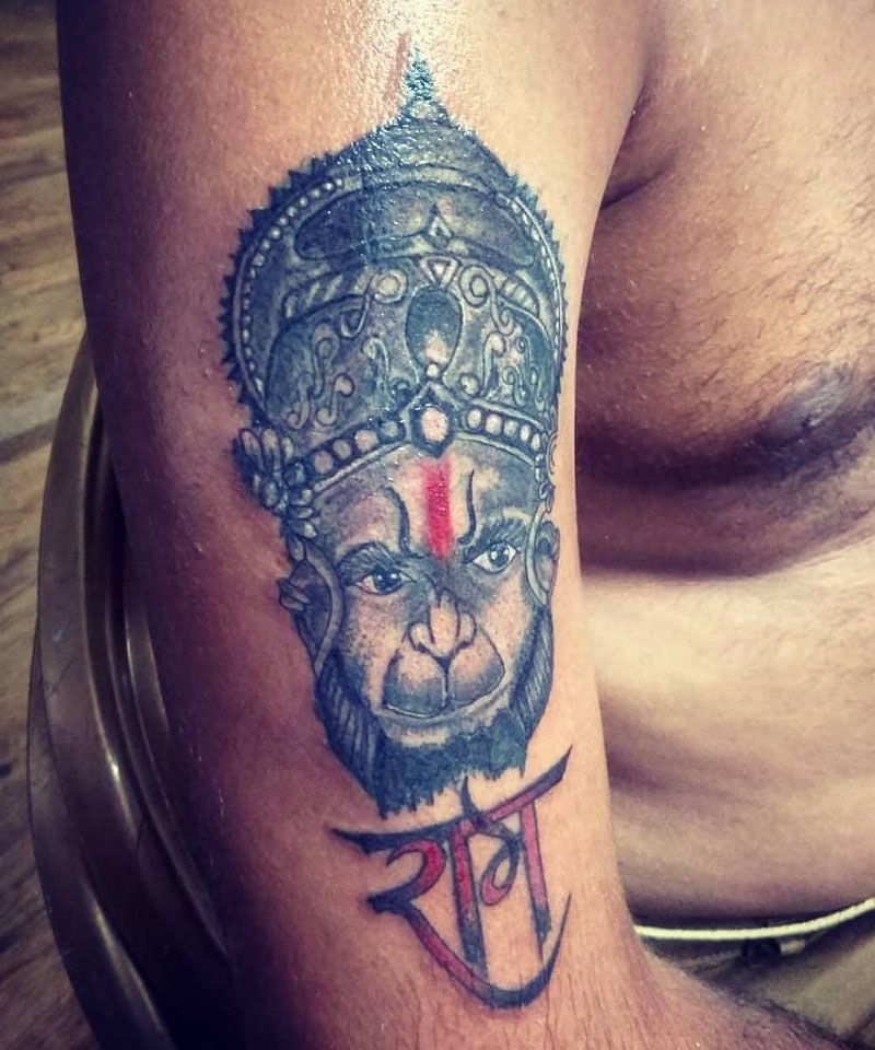 30 Unique Hanuman Tattoos You Must Love