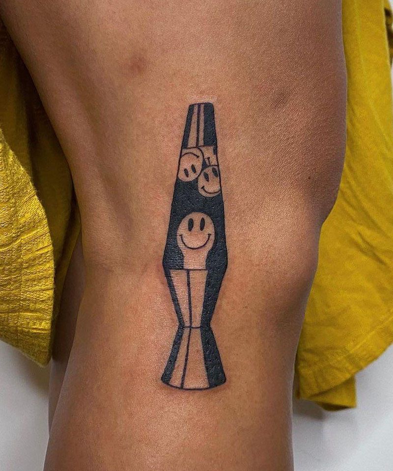 30 Pretty Lava Lamp Tattoos For Your Inspiration