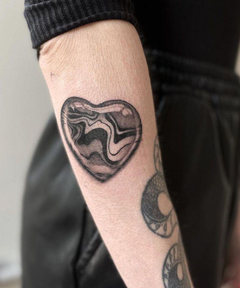 30 Pretty Marble Tattoos Improve Your Temperament