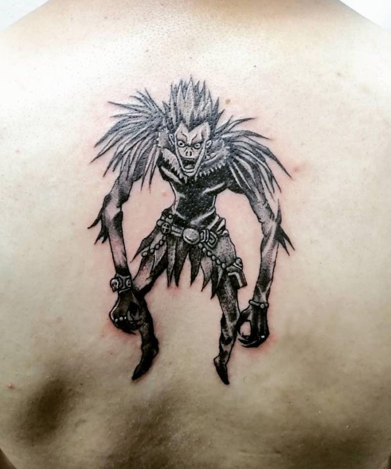 30 Unique Ryuk Tattoos to Inspire You