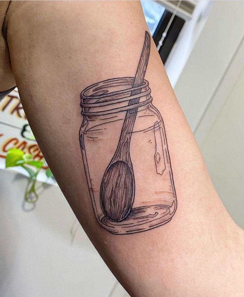 30 Pretty Spoon Tattoos For Your Inspiration