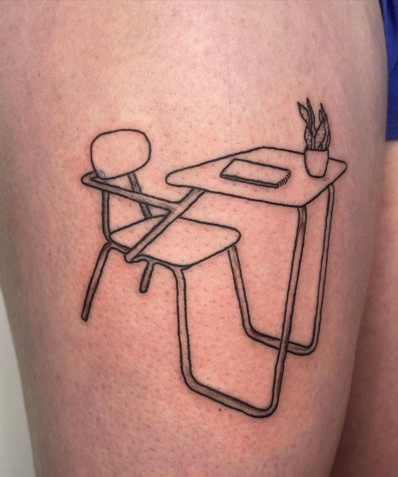 30 Unique Table Tattoos For Your Inspiration