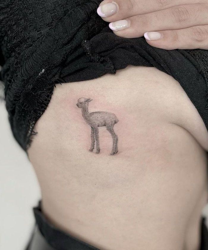 30 Cute Alpaca Tattoos You Must Try