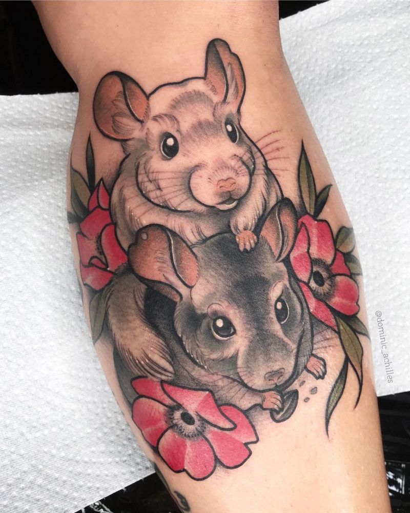 30 Cute Chinchilla Tattoos You Must Try