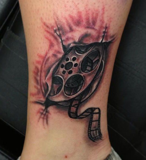 30 Exciting Film Reel Tattoos For Your Inspiration