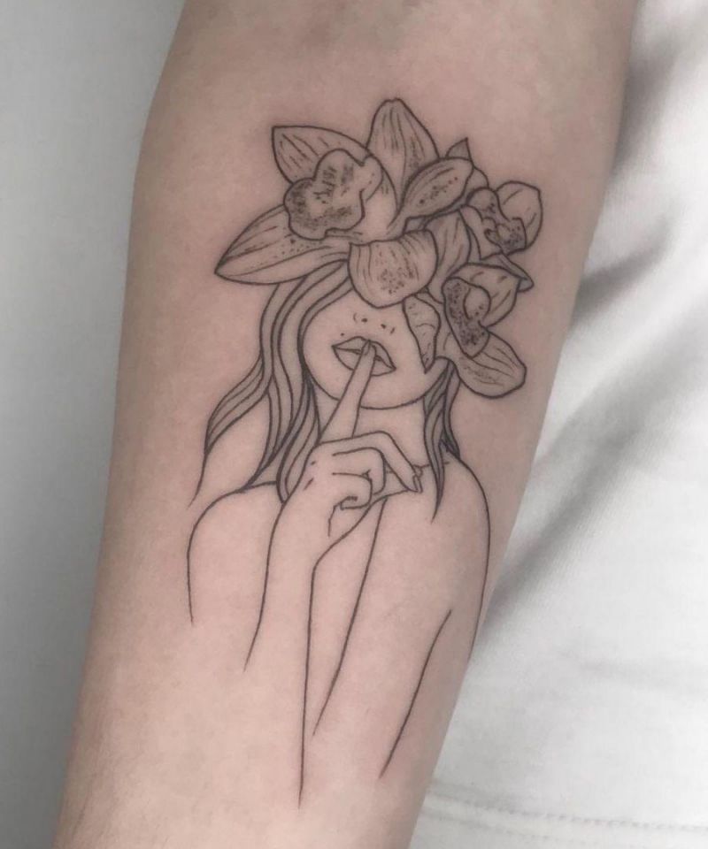 30 Pretty Flower Girl Tattoos You Can Copy