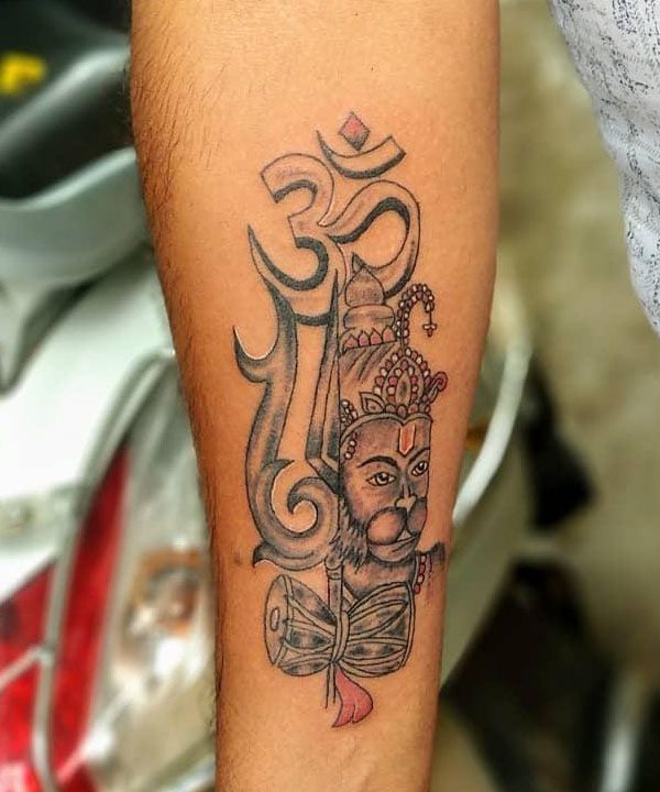 30 Unique Hanuman Tattoos You Must Love