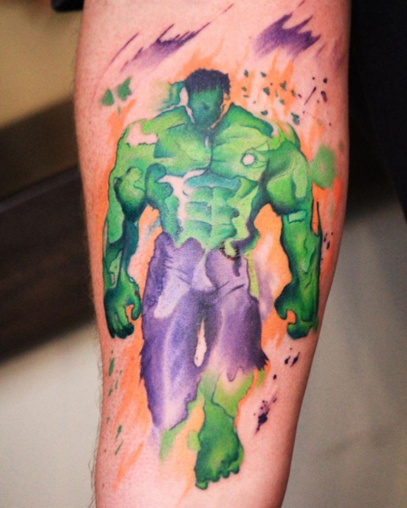 30 Unique Hulk Tattoos Give You Courage