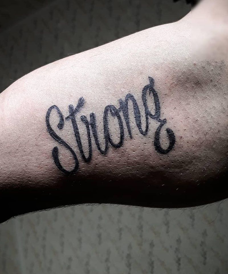 30 Pretty Strong Tattoos Give You Courage