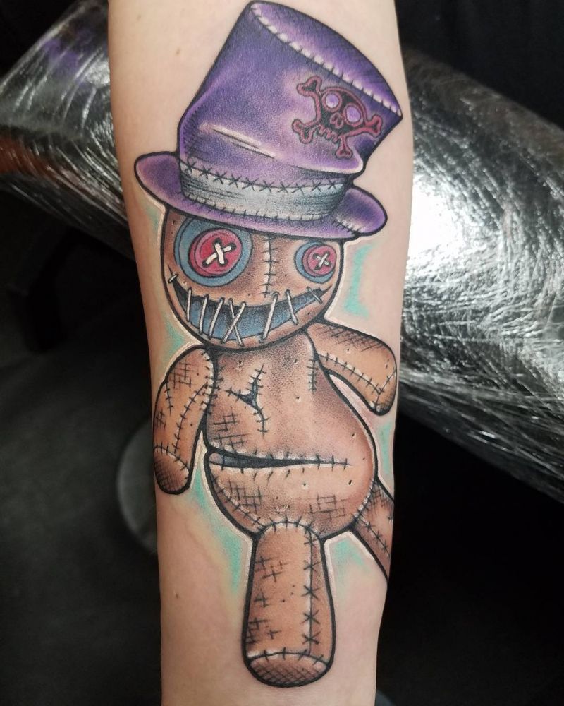 30 Unique Voodoo Doll Tattoos For Your Inspiration