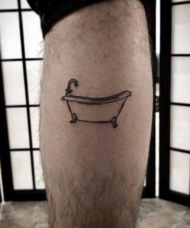 30 Unique Bathtub Tattoos You Must Love