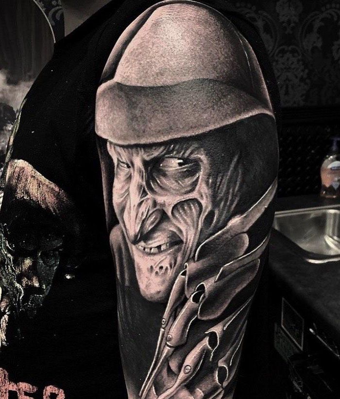 30 Unique Freddy Krueger Tattoos You Can Copy