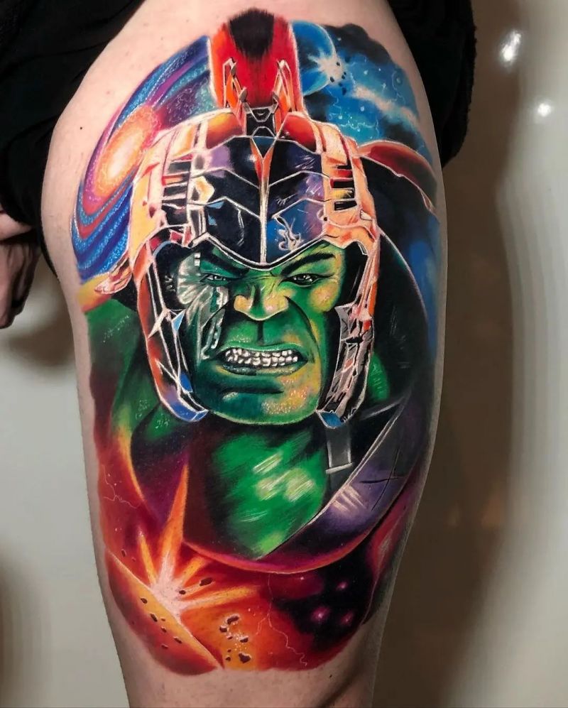 30 Unique Hulk Tattoos Give You Courage