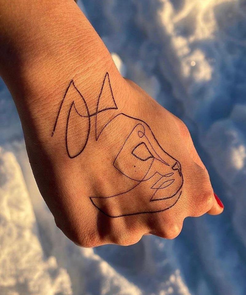 30 Pretty One Line Tattoos Make You Beautiful