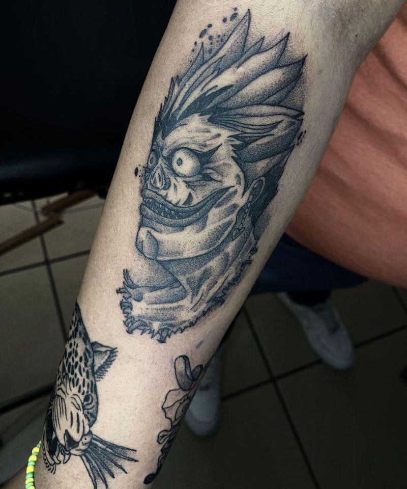 30 Unique Ryuk Tattoos to Inspire You