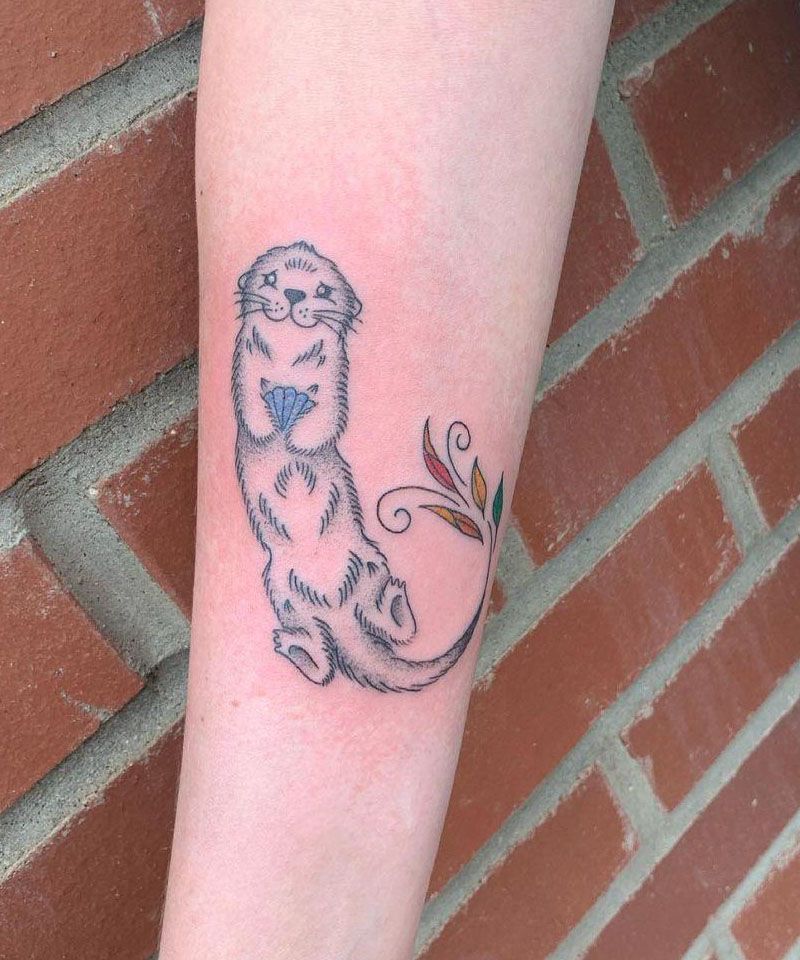 30 Cute Sea Otter Tattoos You Must Love