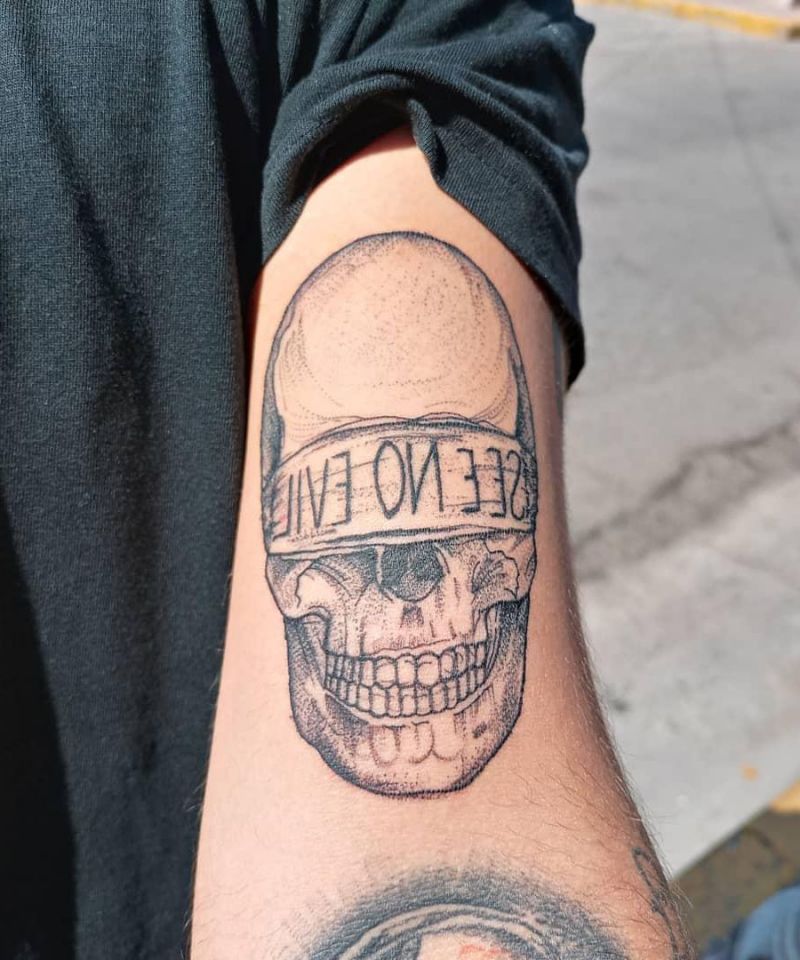 30 Unique See No Evil Tattoos You Must Love