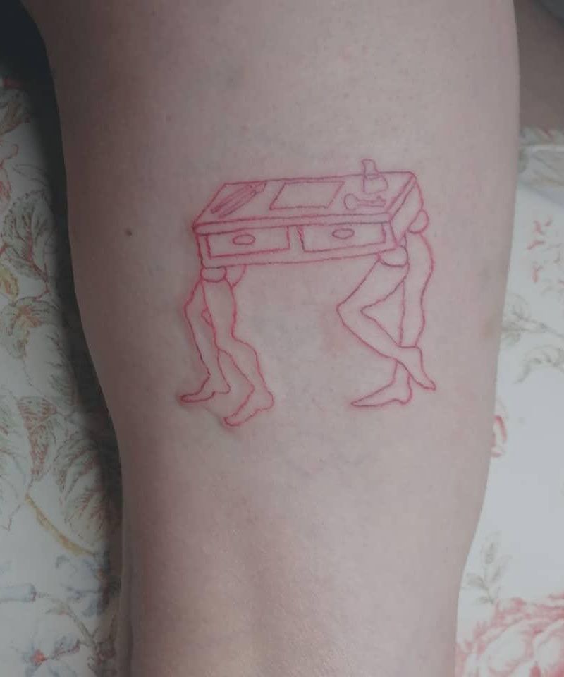 30 Unique Table Tattoos For Your Inspiration