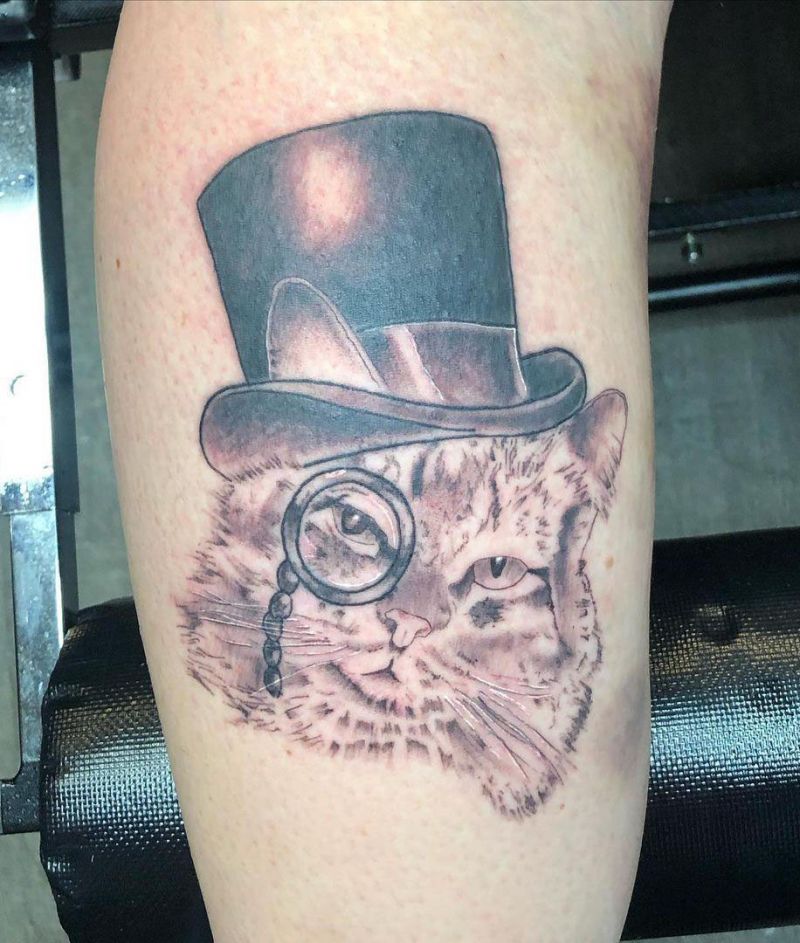 30 Unique Top Hat Tattoos You Must Try