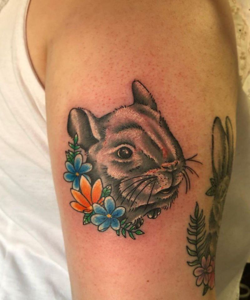 30 Cute Chinchilla Tattoos You Must Try