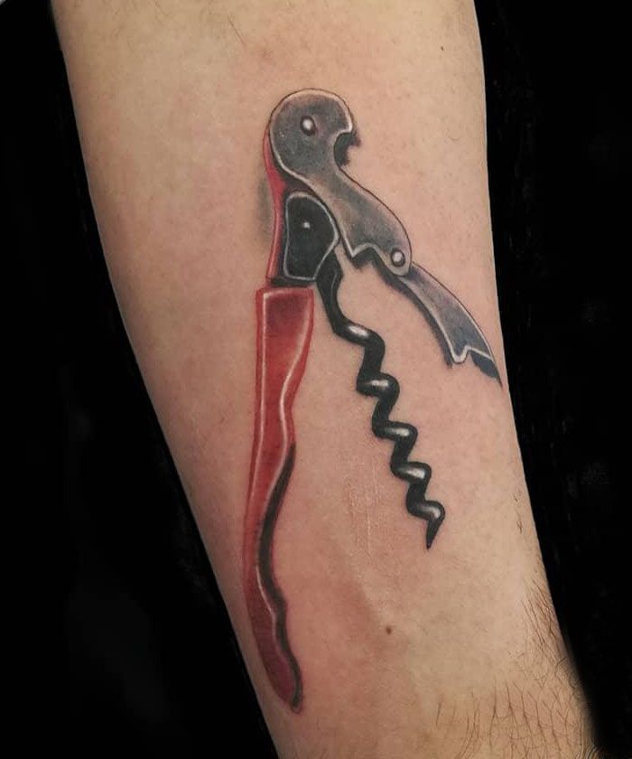 30 Unique Corkscrew Tattoos You Must Try