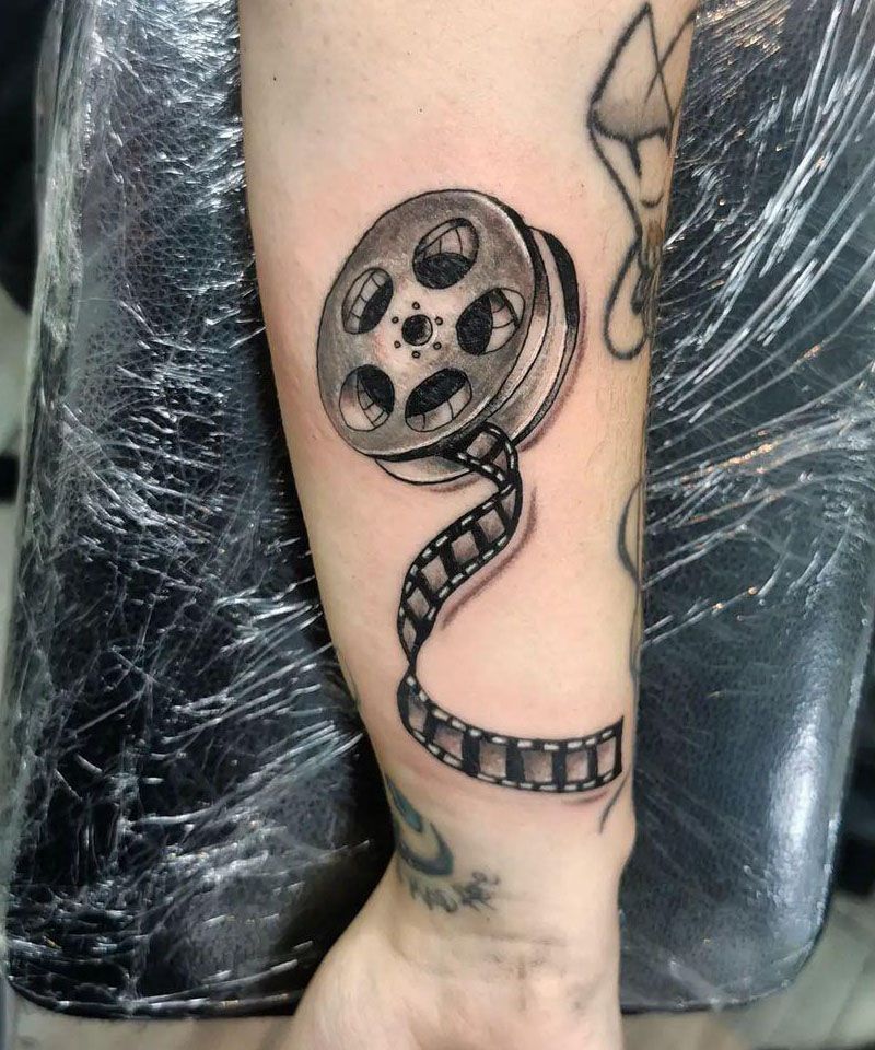 30 Exciting Film Reel Tattoos For Your Inspiration