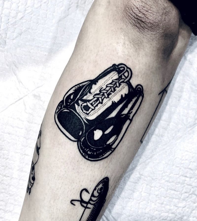 30 Unique Glove Tattoos to Inspire You